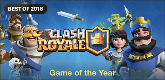 Clash Royale: Melhor jogo mobile de 2016 pelo Google Play e App Store